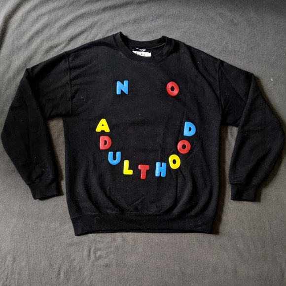 Pony No Adulthood colorful smiley crewneck - Picture 2 of 4
